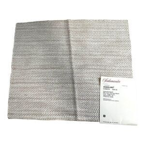 Scalamandre Sample Fabric Jacquard Confetti Textured Taupe And Ivory 11” X 9”